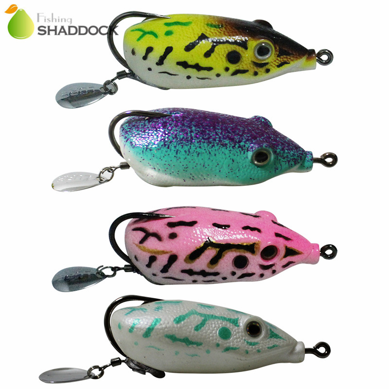 Fishing Lure Blade Bait - Iscas de pesca forma de sapo