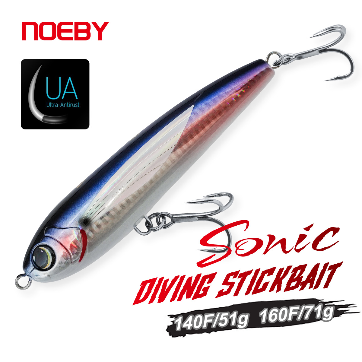 Fishing Lure Buzzbait - NOEBY Isca Artificial de Superfície Sonic