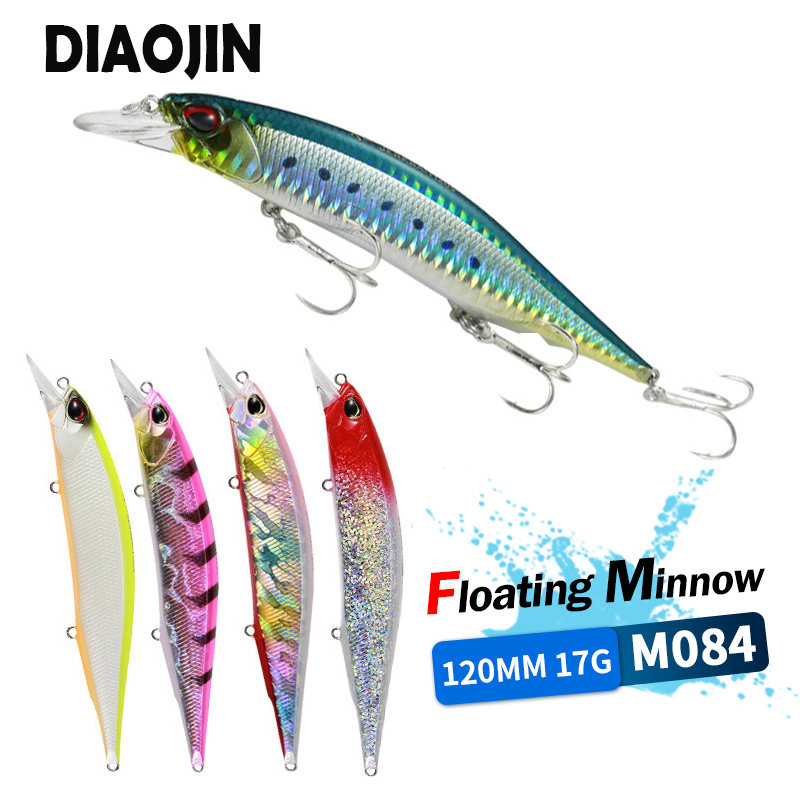 Fishing Lure Soft Plastic - Realis jerkbait 120f flutuante minnow iscas