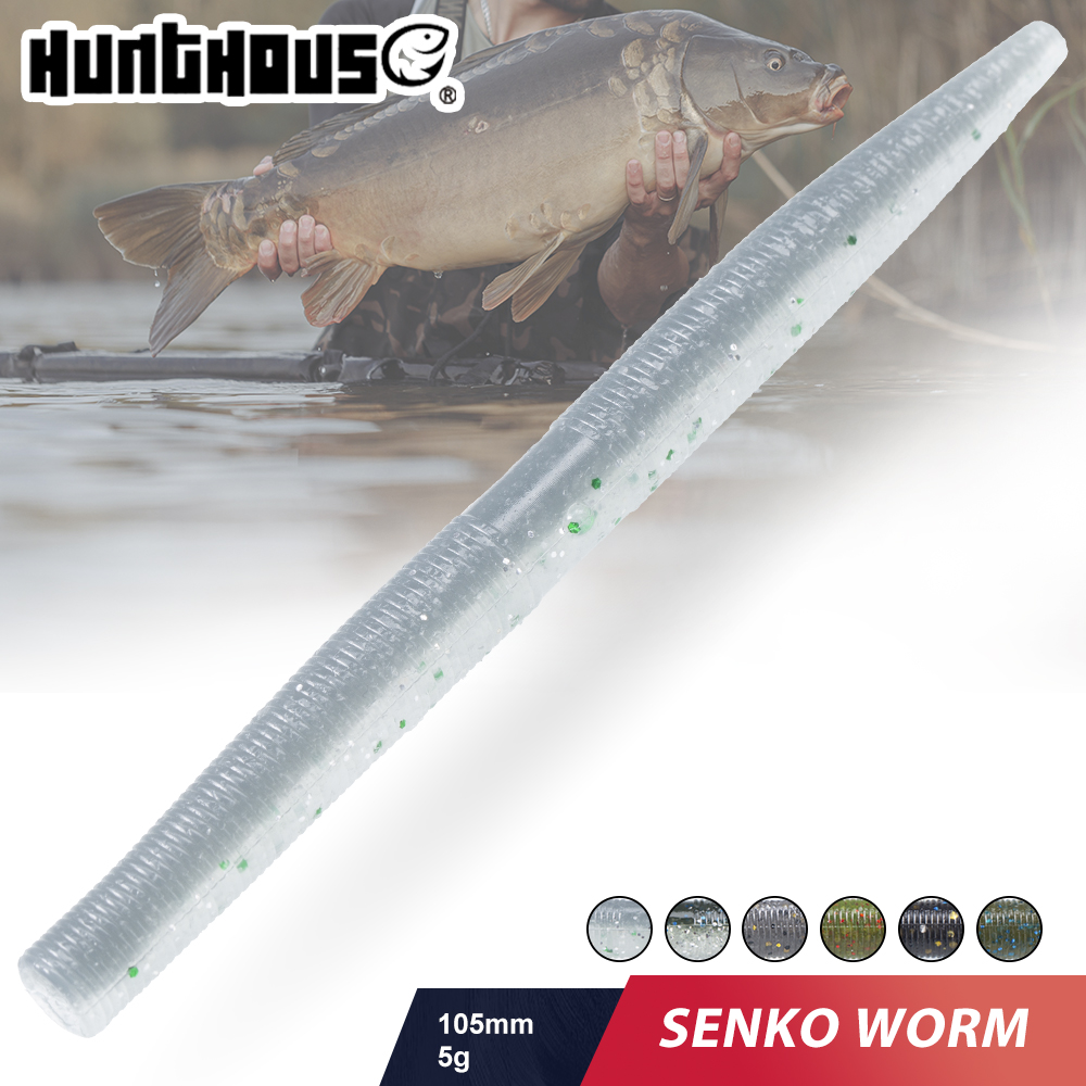 Fishing Lure Soft Plastic - Isca Artificial de Plástico Hunthouse Senko