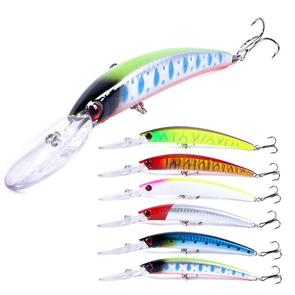 Fishing Lure Spinnerbait - 1 pçs 15cm 15g mergulho profundo