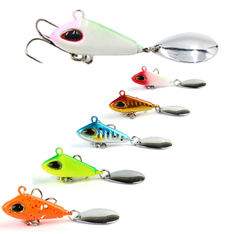Fishing Lure Spinnerbait - Fishing Lure Spoon Wobble, Ultimate Spin