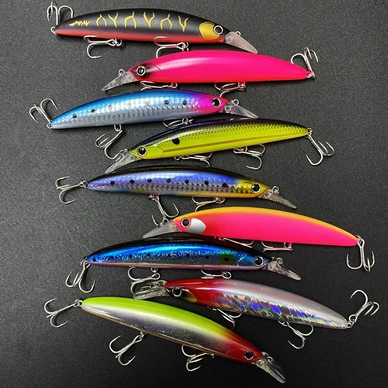 Fishing Lure Topwater - Iscas de pesca flutuantes de peixinho,