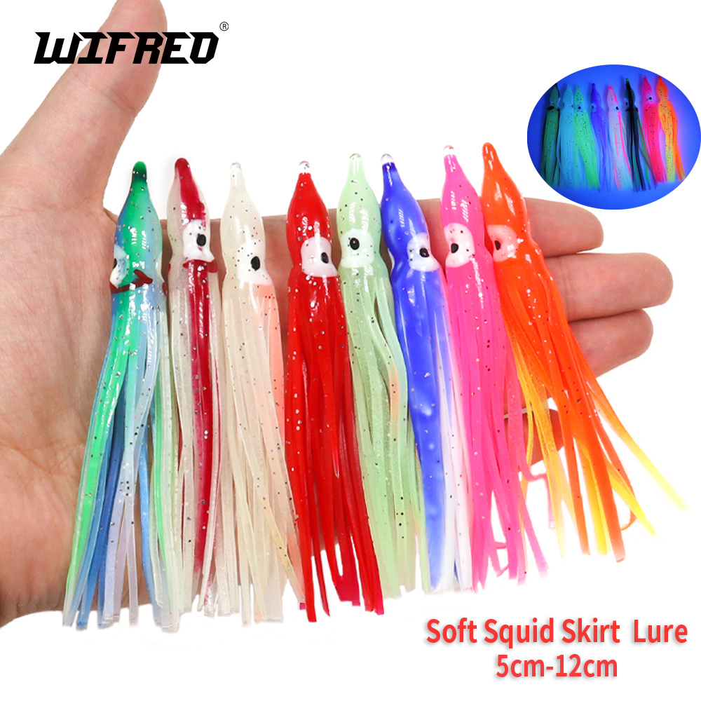 Fishing Lure Buzzbait - Wifreo borracha lula saia pesca mar