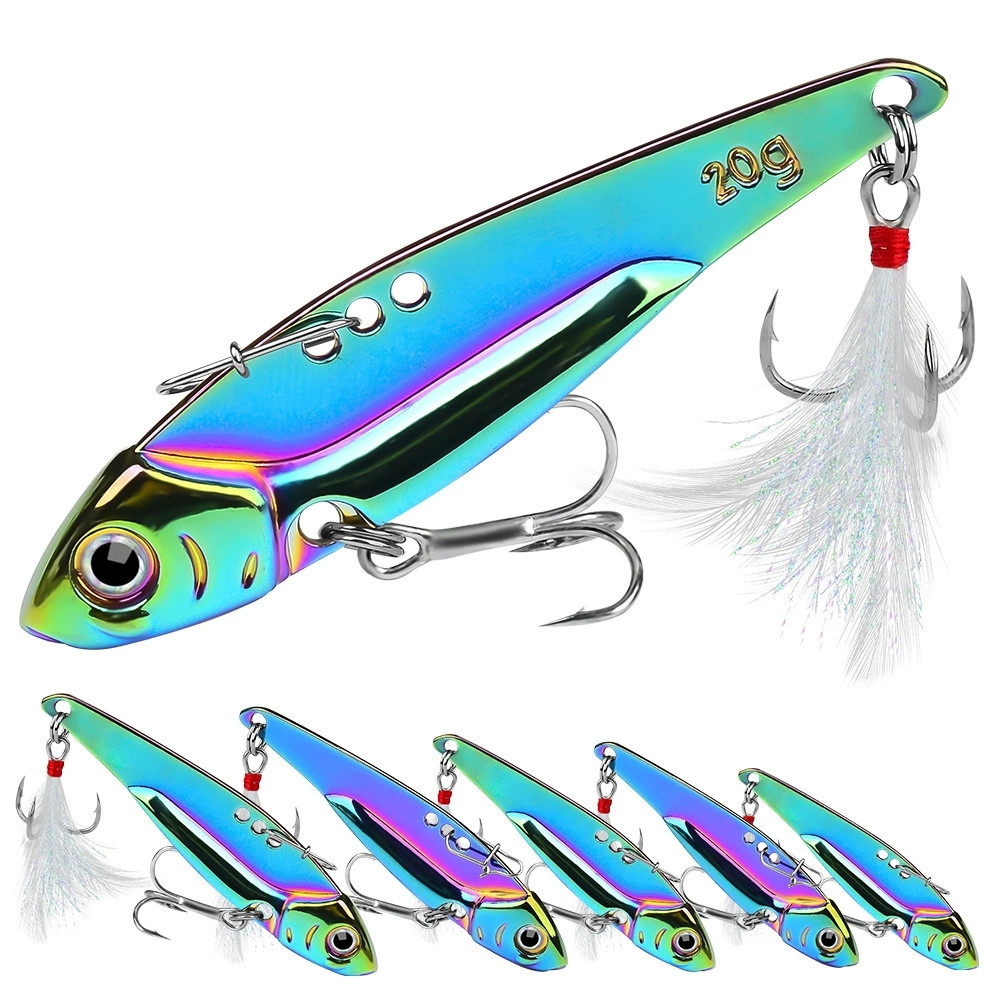Fishing Lure Blade Bait - Isca Artificial Metálica Vib Blade 5G/7G/12G/15G/20G,