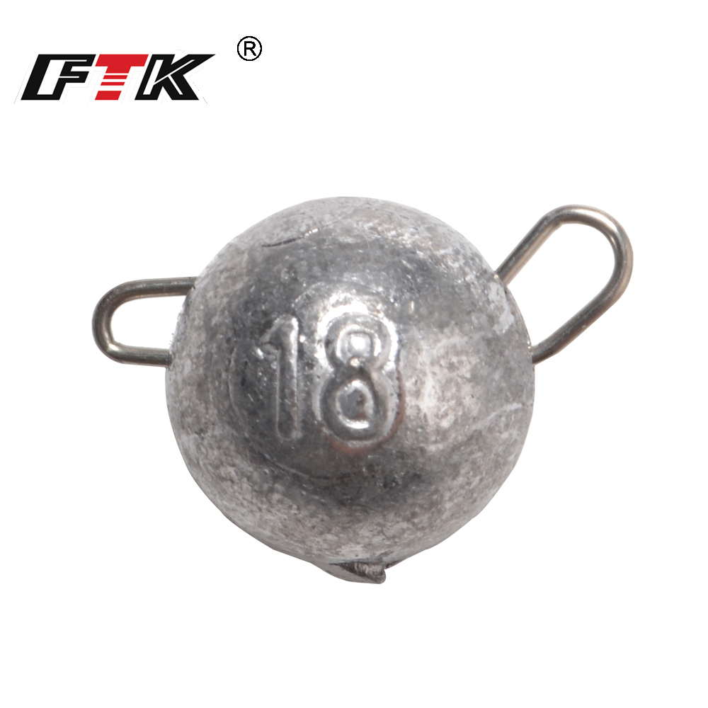 Fishing Lure Jig - Ftk 5 pçs supercontinente chumbada cabeça