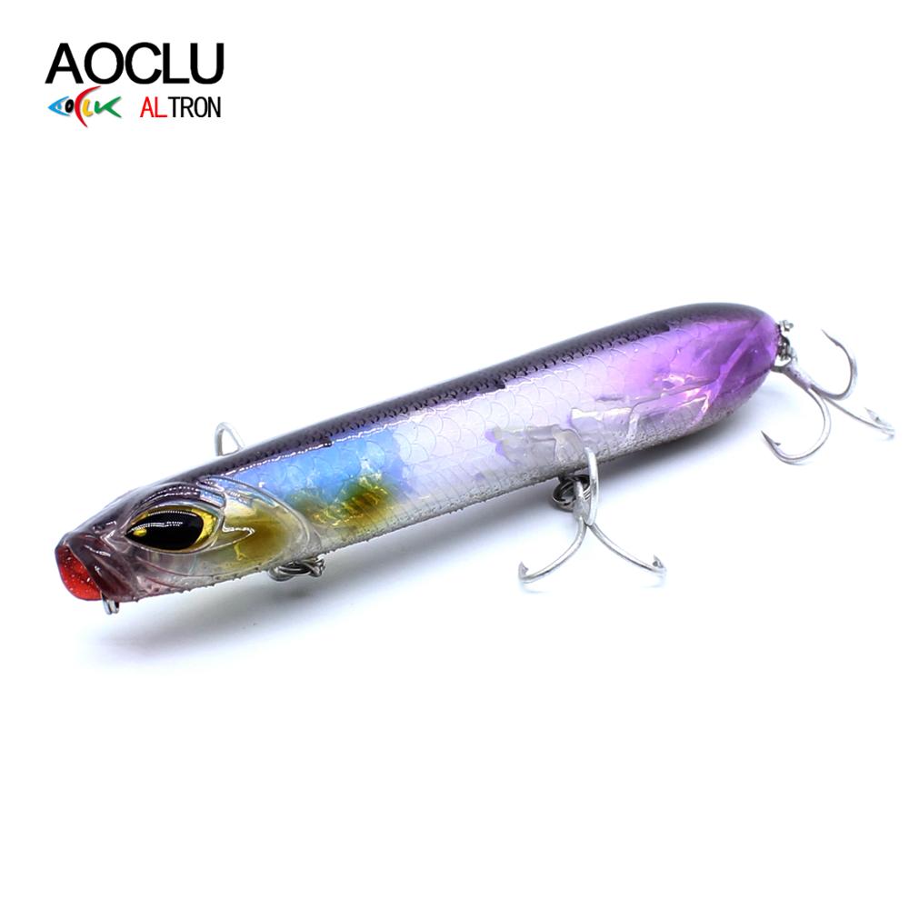 Fishing Lure Jerkbait - AOCLU-Lápis Hard Bait, Topwater Superfície Walk