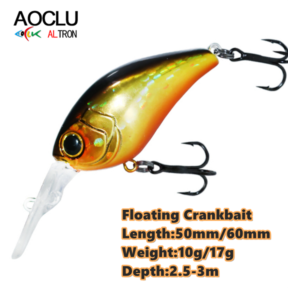 Aoclu-isca minnow flutuante, 5 - Fishing Lure Topwater avaliação e preço