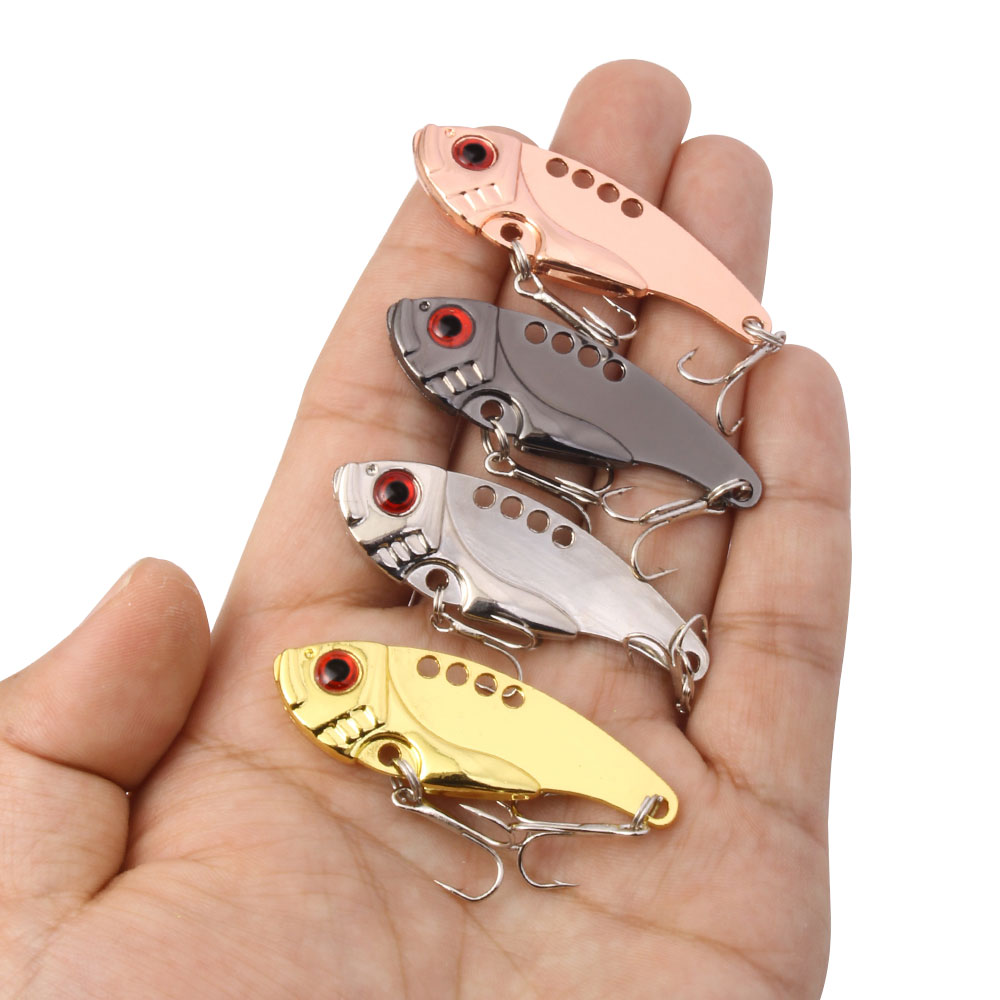1PC Isca de Pesca VIB de Metal - Fishing Lure Blade Bait avaliação e preço