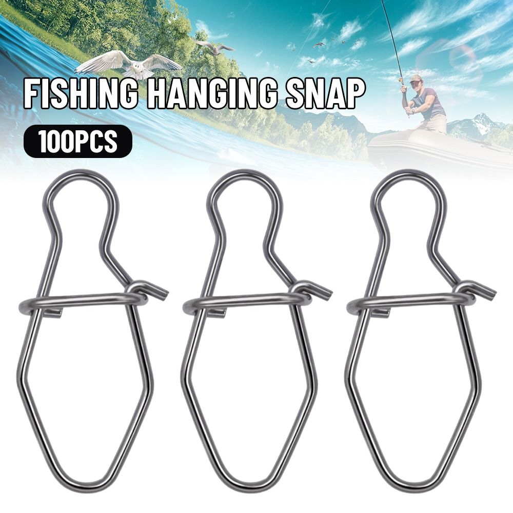 100 pçs/lote bom Snap Barril D - Fishing Lure Box avaliação e preço