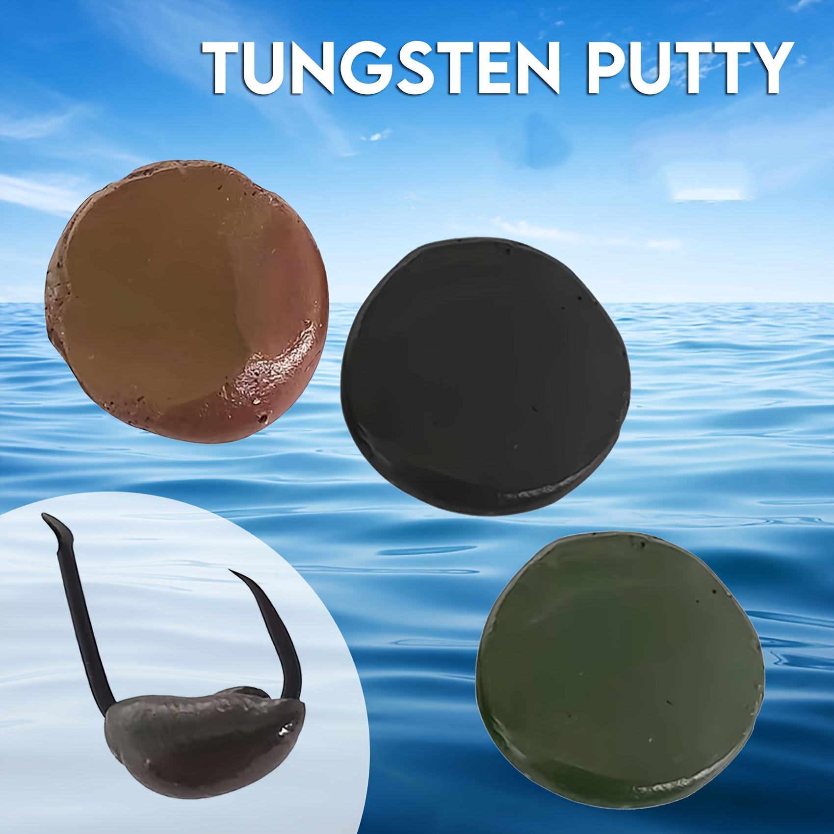 Massa de tungstênio 0,5 onças  - Fishing Lure Accessories avaliação e preço