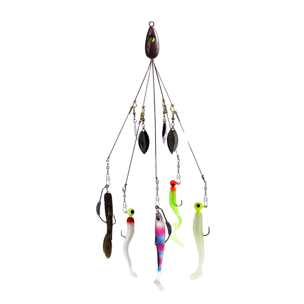 Kit de Iscas de Pesca Alabama  - Fishing Lure Blade Bait avaliação e preço