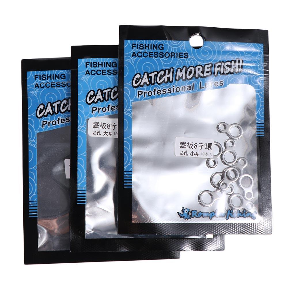 10 Peças Anéis Sólidos de Aço  - Fishing Lure Jig avaliação e preço