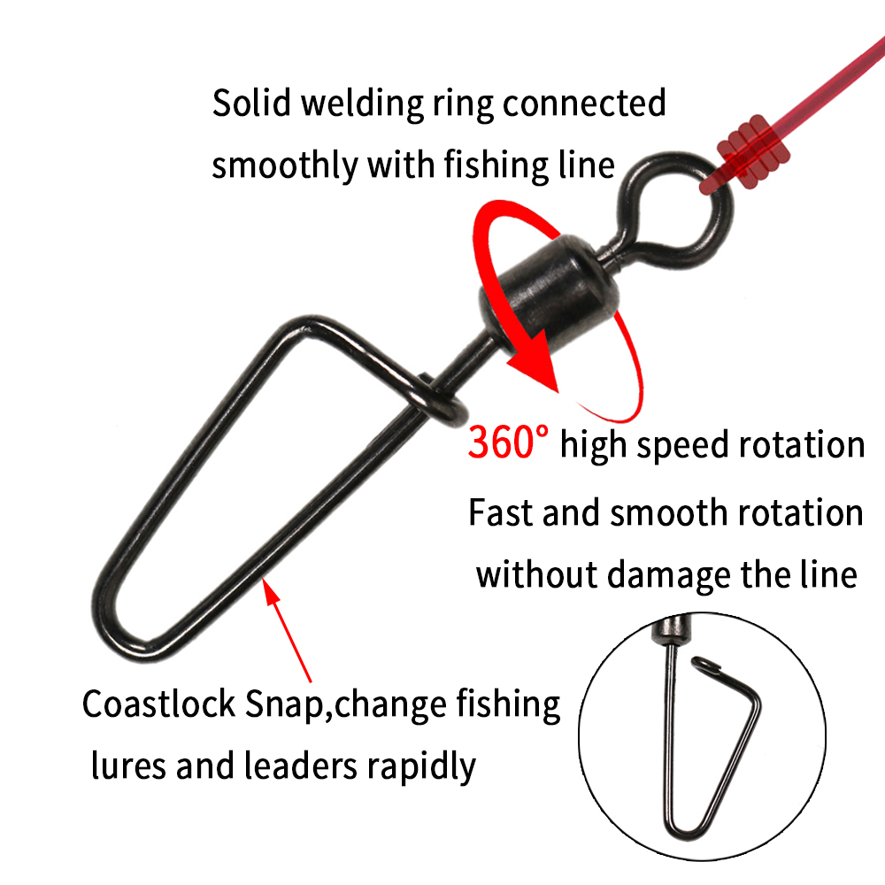 20 PEÇAS # Conector de Linha p - Fishing Lure Accessories avaliação e preço
