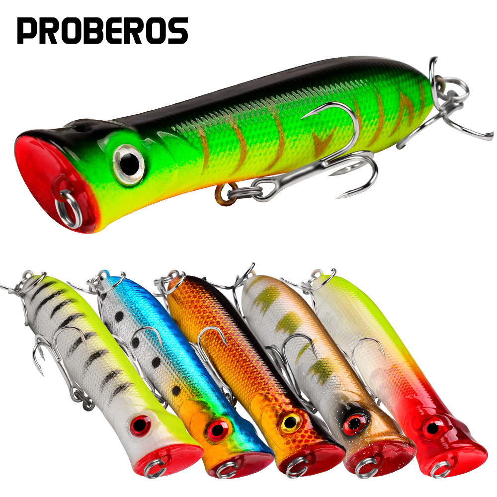 Popper de fundição longa premi - Fishing Lure Popper avaliação e preço