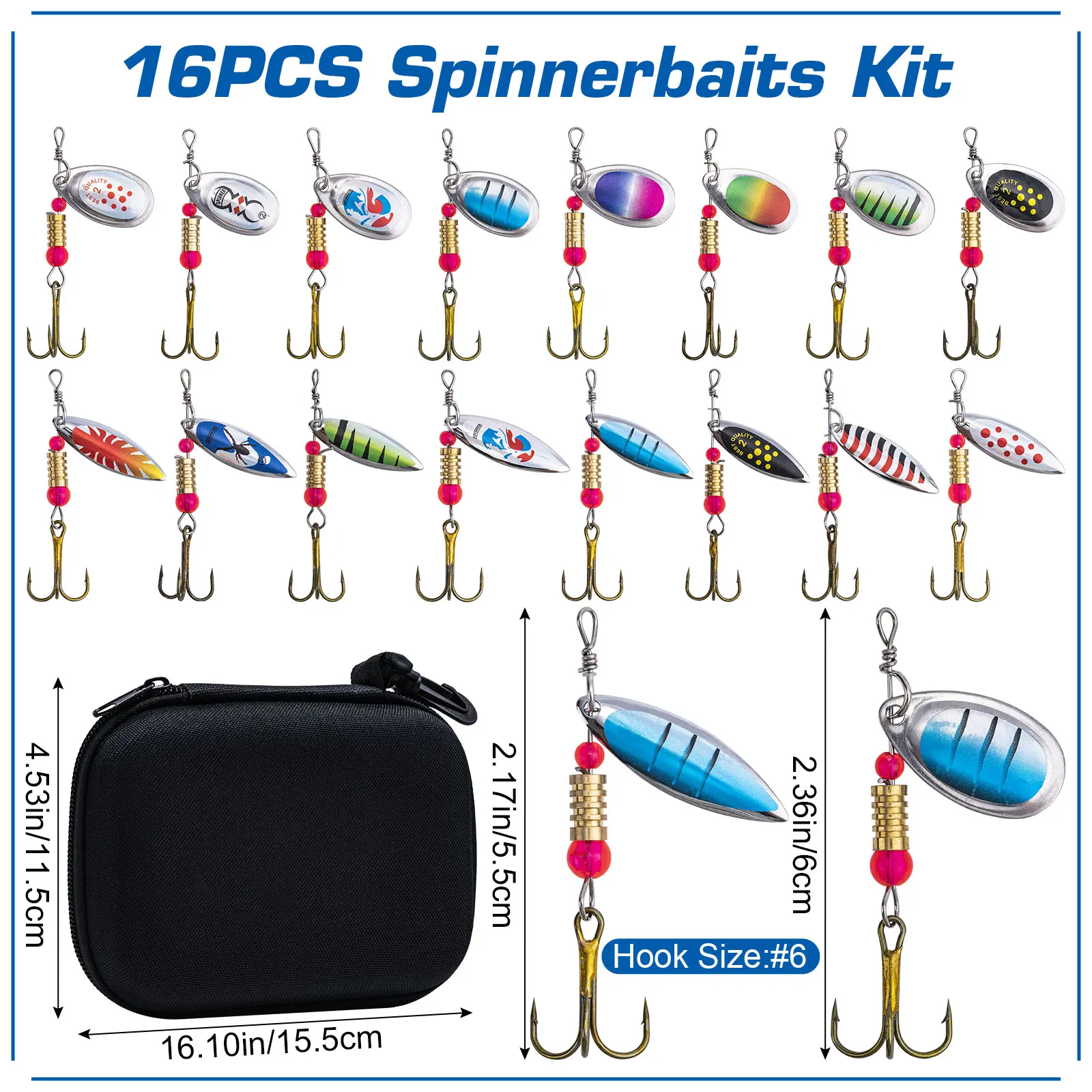 Goture 16 peças/caixa Isca Met - Fishing Lure Crankbait avaliação e preço