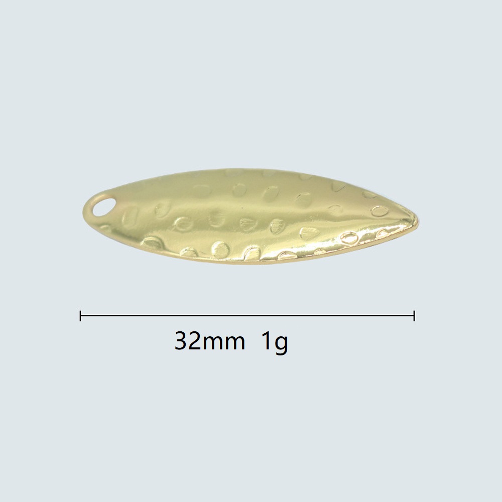 Willow Leaf Lantejoula Pit, Su - Fishing Lure Spoon avaliação e preço