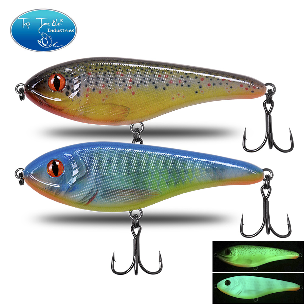 CF Isca Musky Pike 120mm/135mm - Fishing Lure Jerkbait avaliação e preço