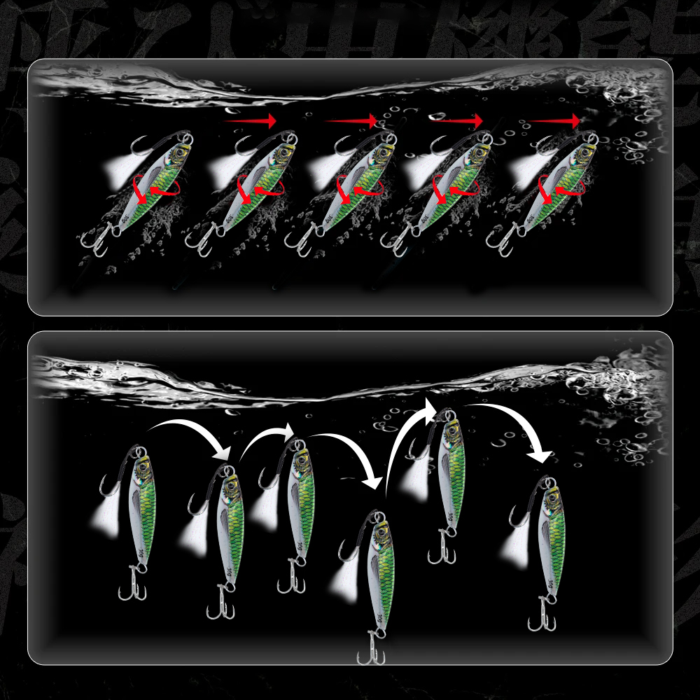 Hunthouse Metal Jig Fishing Lu - Fishing Lure Spoon avaliação e preço