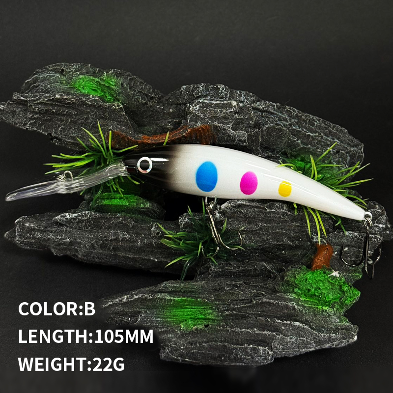 Isca Artificial Flutuante 105F - Fishing Lure Jerkbait avaliação e preço