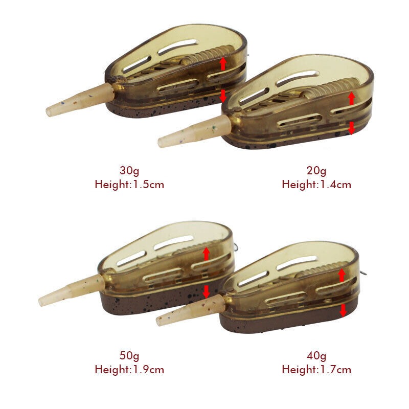 5 pçs alimentador incorporado  - Fishing Lure Kit avaliação e preço