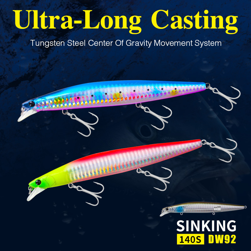 Tsurinoya 140mm 26g stinger 14 - Fishing Lure Jerkbait avaliação e preço