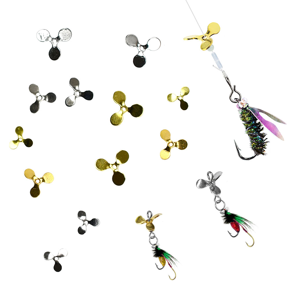 20 Peças de Hélice Turbo Prop  - Fishing Lure Blade Bait avaliação e preço
