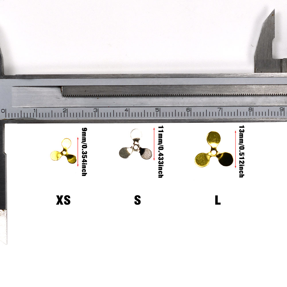 20 Peças de Hélice Turbo Prop  - Fishing Lure Blade Bait avaliação e preço