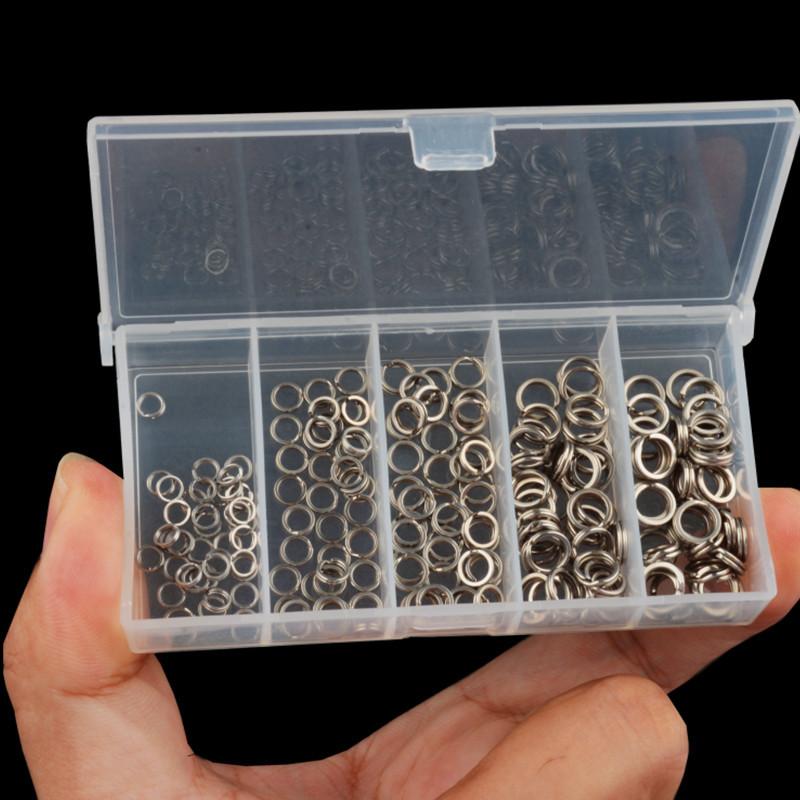 200 Peças de Anéis Divididos d - Fishing Lure Accessories avaliação e preço