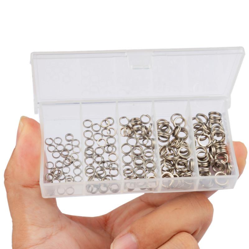 200 Peças de Anéis Divididos d - Fishing Lure Accessories avaliação e preço
