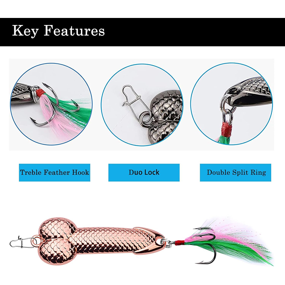 Isca de Pesca VIB em Metal com - Fishing Lure Blade Bait avaliação e preço