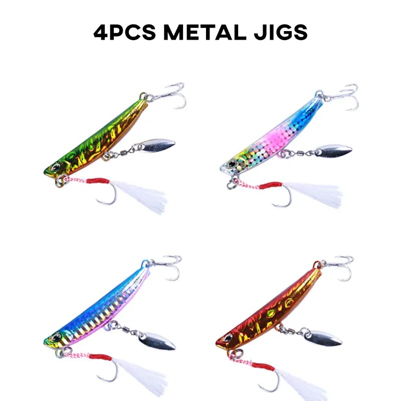 Metal gabarito colher iscas de - Fishing Lure Buzzbait avaliação e preço