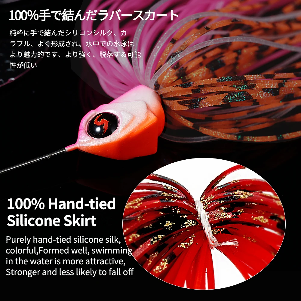 Mukun spinnerbait iscas de pes - Fishing Lure Blade Bait avaliação e preço