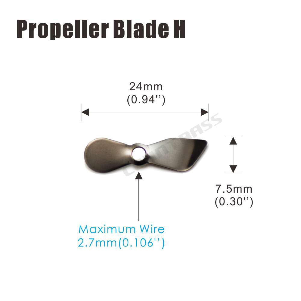 Countbass 50 peças de lâminas  - Fishing Lure Blade Bait avaliação e preço
